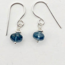 Load image into Gallery viewer, London Blue Topaz Sterling Silver Dangle | 0.75 | Blue/Silver | 1 Earrings