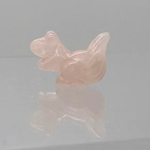 Load image into Gallery viewer, Charming 2 Rose Quartz Carved Squirrel Beads | 22x15x10mm | Pink