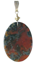 Load image into Gallery viewer, Red Tangerine! Natural Limbcast Pendant 507044B