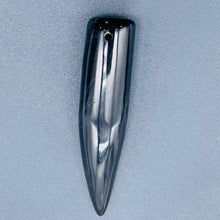 Load image into Gallery viewer, Sardonyx Claw Pendant Bead | 58x14mm | Black/White | 1 Bead |