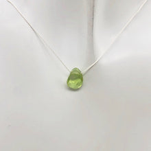 Load image into Gallery viewer, Peridot Faceted Briolette Bead | 2 cts | 8x6x5mm | Green | 1 bead | - PremiumBead Alternate Image 3