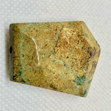 Load image into Gallery viewer, 79ct Beautiful Natural Chrysocolla Pendant 37x28x10mm Bead 10136E2 - PremiumBead Alternate Image 3