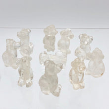 Load image into Gallery viewer, Faithful 2 Quartz Hand Carved Dog Beads | 20.5x15x10.5mm | Clear - PremiumBead Alternate Image 9