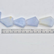 Load image into Gallery viewer, 745cts Druzy Blue Chalcedony Faceted Bead 16" Strand - PremiumBead Alternate Image 9