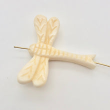 Load image into Gallery viewer, Flutter Hand Carved Dragonfly Centerpiece Bead 10756 - PremiumBead Alternate Image 2