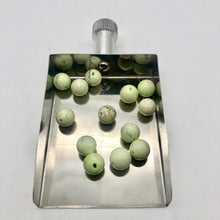 Load image into Gallery viewer, Rare! Lemon Chrysoprase 7.5 - 8mm Beads! - PremiumBead Alternate Image 4
