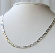 Load image into Gallery viewer, Italian Silver 3.5mm Marina Chain 20" Necklace 10030C - PremiumBead Alternate Image 2
