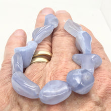 Load image into Gallery viewer, Half Strand of Blue Chalcedony 10 Pendant Beads - PremiumBead Alternate Image 7