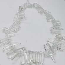 Load image into Gallery viewer, Quartz Polished Points Strand | 28x5 to 10x4mm | Clear | 72g | 90 Beads |