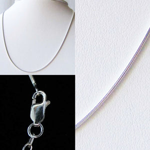 Italian 8.2 Gr. Solid Sterling Silver 1.5mm Snake Chain 18" 9750(18) - PremiumBead Primary Image 1