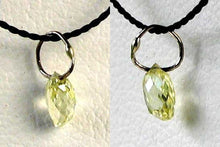 Load image into Gallery viewer, 0.33cts Natural Canary Diamond White Gold Pendant 6568L - PremiumBead Primary Image 1