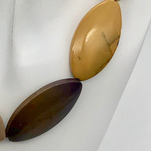 Load image into Gallery viewer, Australian Mookaite 40x20x6mm Marquise cut Bead Strand - PremiumBead Alternate Image 5