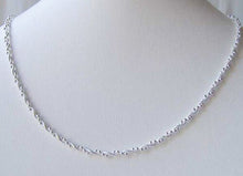 Load image into Gallery viewer, 24" Silver Bead & Snake Twist Chain Necklace! (10.4 Grams) 10028E - PremiumBead Alternate Image 2