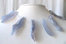 Load image into Gallery viewer, 706cts Natural Gemmy Blue Chalcedony Bead Strand 110510I - PremiumBead Primary Image 1