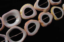 Load image into Gallery viewer, 1 Pink Conch Shell 37x36mm to 45x43mm Picture Frame Bead 9831 - PremiumBead Primary Image 1