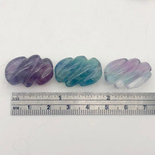 Load image into Gallery viewer, Magical! Carved Fluorite Oval Bead Strand - PremiumBead Alternate Image 7