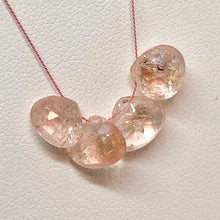 Load image into Gallery viewer, Topaz Faceted Briolette Bead 9x8x4 to 8x8x6mm 4077J - PremiumBead Alternate Image 2