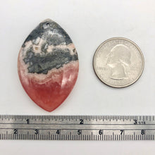 Load image into Gallery viewer, 80cts Natural Red Rhodochrosite 43x28mm Pendant Bead - PremiumBead Alternate Image 5
