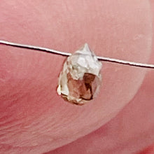 Load image into Gallery viewer, 0.25cts Natural Champagne Diamond Briolette Bead 6569XL