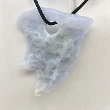 Load image into Gallery viewer, 103cts Blue Chalcedony Natural & Untreated Designer Pendant Bead 10506V - PremiumBead Alternate Image 8