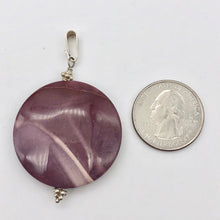 Load image into Gallery viewer, Dusty Rose Twister! 1 Mookaite Solid Serling Silver Pendant 503519B - PremiumBead Alternate Image 3