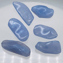 Load image into Gallery viewer, Chalcedony 47g Nugget | 41x16x7 to 32x17x8mm | Blue | 6 Pendant Bead