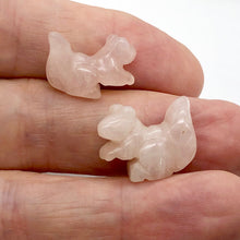 Load image into Gallery viewer, Charming Rose Quartz Carved Squirrel Figurine