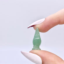 Load image into Gallery viewer, 2 Cute Carved Aventurine Rooster Beads | 21x15x9mm | Green - PremiumBead Alternate Image 9