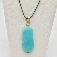 Load image into Gallery viewer, Stunning Blue Peruvian Opal 12Kgf Designer Pendant 507560A - PremiumBead Alternate Image 2