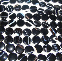 Load image into Gallery viewer, 3 Sardonyx Agate 20x5mm Coin Beads 008581 - PremiumBead Alternate Image 2