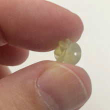 Load image into Gallery viewer, 5 Elegant Carved Green Jade Rose Flower Button Beads 10784B | 10x11mm | Light Green - PremiumBead Alternate Image 3