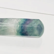 Load image into Gallery viewer, Multi-Hued 4&quot; x 7/8&quot; Fluorite Massage Crystal - Bring Peace 5434H - PremiumBead Alternate Image 5
