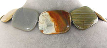 Load image into Gallery viewer, 2 Huge Owyhee Jasper Rectangle Pendant Beads 006204 - PremiumBead Alternate Image 4