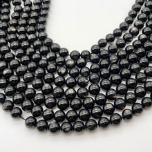 Load image into Gallery viewer, Sexy Shimmer Hypersthene 8mm Round Bead Strand for Jewelry Making 109344 - PremiumBead Alternate Image 5