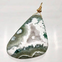 Load image into Gallery viewer, Ocean Jasper 14K Gold Filled Freeform | 2.25 | Green/White/Gold | 1 Pendant
