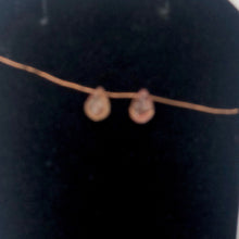 Load image into Gallery viewer, Imperial Topaz 2.45tcw Briolette | 7x4mm | Pink Orange | 2 Beads |