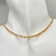 Load image into Gallery viewer, Natural Imperial Topaz Faceted 3mm Roundel Bead 11 inch strand - PremiumBead Alternate Image 8