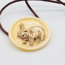 Load image into Gallery viewer, Hand Carved Elephant Boxwood 3-part Inro Purse - PremiumBead Alternate Image 5