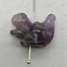 Load image into Gallery viewer, Just Nuts 2 Amethyst Carved Squirrel Beads | 22x15x10mm | Purple - PremiumBead Alternate Image 6