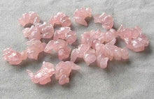 Load image into Gallery viewer, Charming Rose Quartz Carved Squirrel Figurine