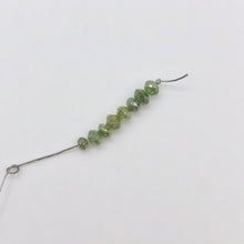 Load image into Gallery viewer, 8 Parrot Green 1.38cts Diamond Faceted Beads 009605CC - PremiumBead Alternate Image 4