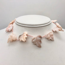 Load image into Gallery viewer, 7 Pink Peruvian Opal 19x17mm Leaf Briolette Beads for Jewelry Making 10823D - PremiumBead Alternate Image 3