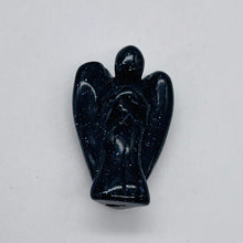Load image into Gallery viewer, Guardian Angel Blue Angel | 21x14x9mm | Goldstone | 1 Figurine |