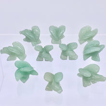 Load image into Gallery viewer, Hand Carved Aventurine Soaring Eagle Figurine | 21x16x14mm | Green - PremiumBead Alternate Image 3