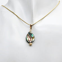 Load image into Gallery viewer, Labradorite 14k Gold Filled Drop Pendant | 1 1/8" Long |