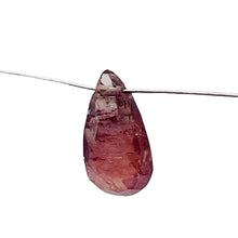 Load image into Gallery viewer, Sapphire, Faceted Padparadscha 2.1ct Briolette | 10x6x4mm | Orange | 1 Bead |