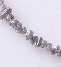 Load image into Gallery viewer, 22cts Natural Platinum Druzy Diamond Bead Strand 10595 - PremiumBead Alternate Image 2