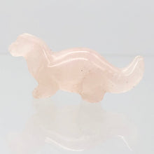Load image into Gallery viewer, Dinosaur! Rose Quartz Diplodocus Dinosaur Figurine | 21x14x8mm | Pink