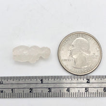 Load image into Gallery viewer, Hand Carved Rose Quartz Goddess of Willendorf Figurine | 20x9x7mm | Pink - PremiumBead Alternate Image 10