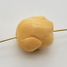 Load image into Gallery viewer, Oink 2 Hand Carved Piggy Boar Waterbuffalo Bone Beads | 18.5x14x12.5mm | Bone - PremiumBead Alternate Image 5
